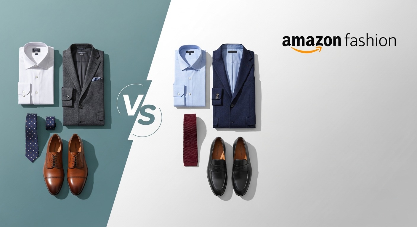 Ajio vs Amazon Fashion for Men's Formal Wear 2026: Which Wins?