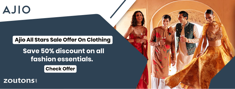 Ajio All Stars Sale Offer On Clothing