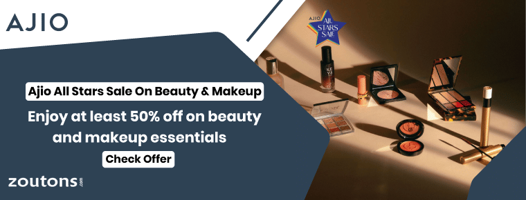 Ajio All Stars Sale On Beauty & Makeup