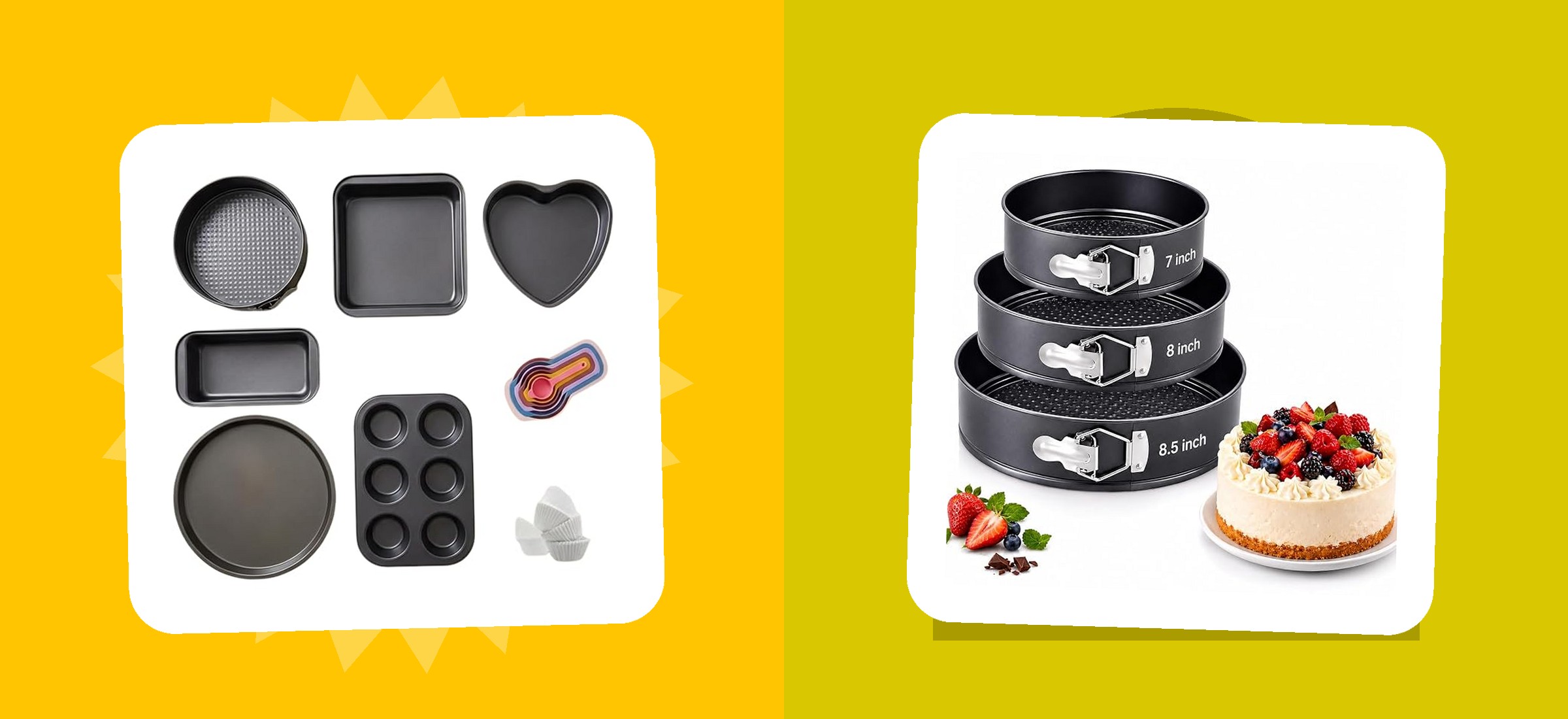Amazon Bakeware Price October 2026: Ten Cake Tins, One Rs. 999 MRP