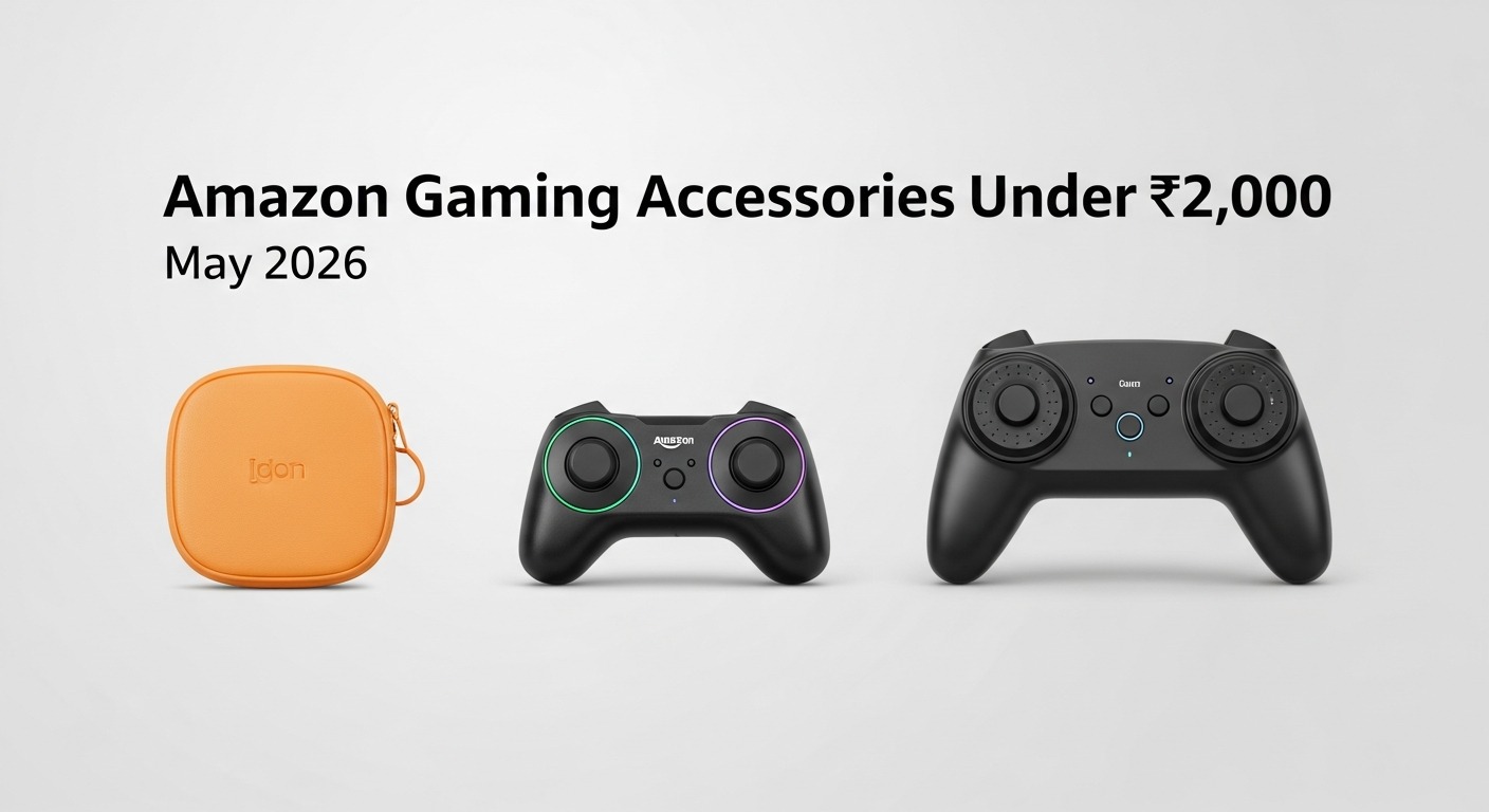 13 Best Amazon Gaming Accessories Under ?2,000 – May 2026 Picks