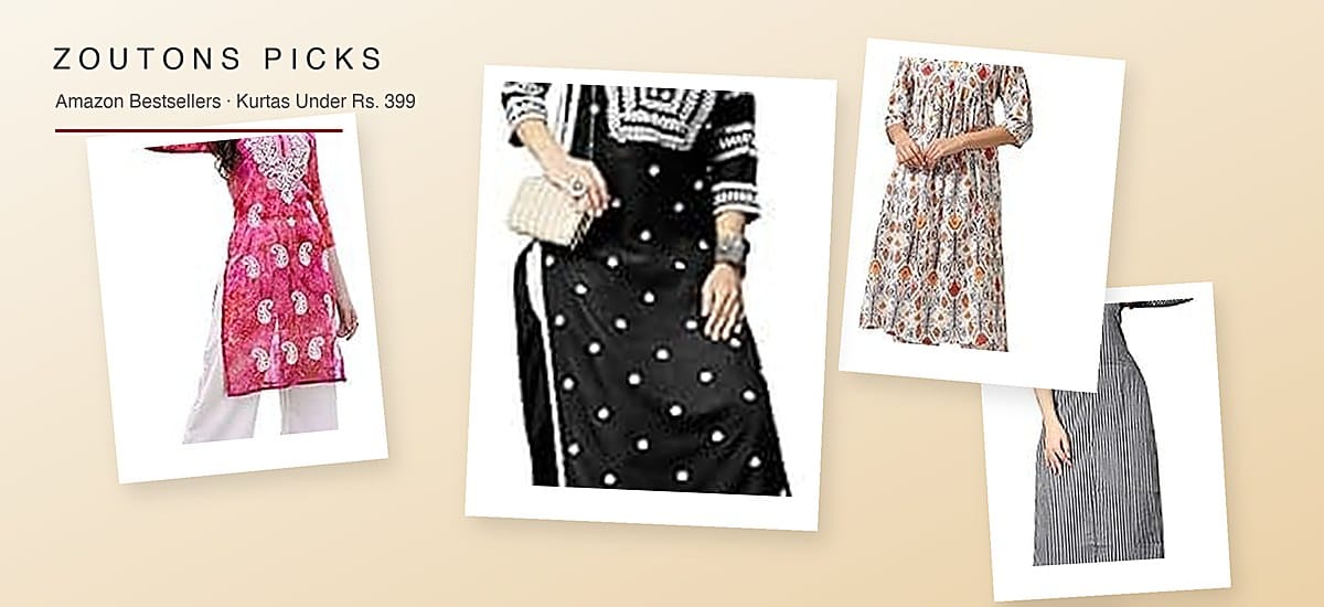 23 Kurtas Under Rs. 399 on Amazon That Are Actually Worth It