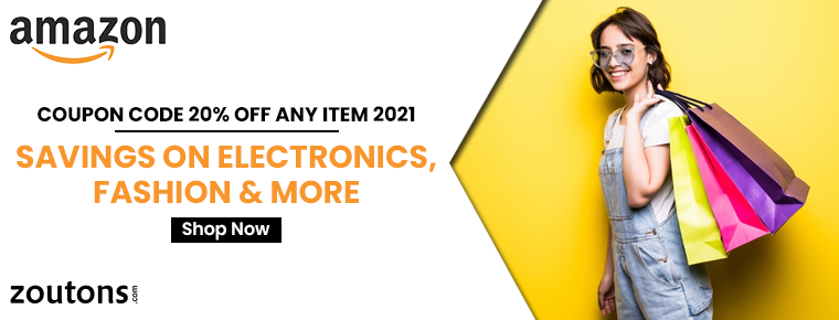 Amazon Coupon Code 20% Off Any Item | July 2021 | Savings On Electronics, Fashion & More