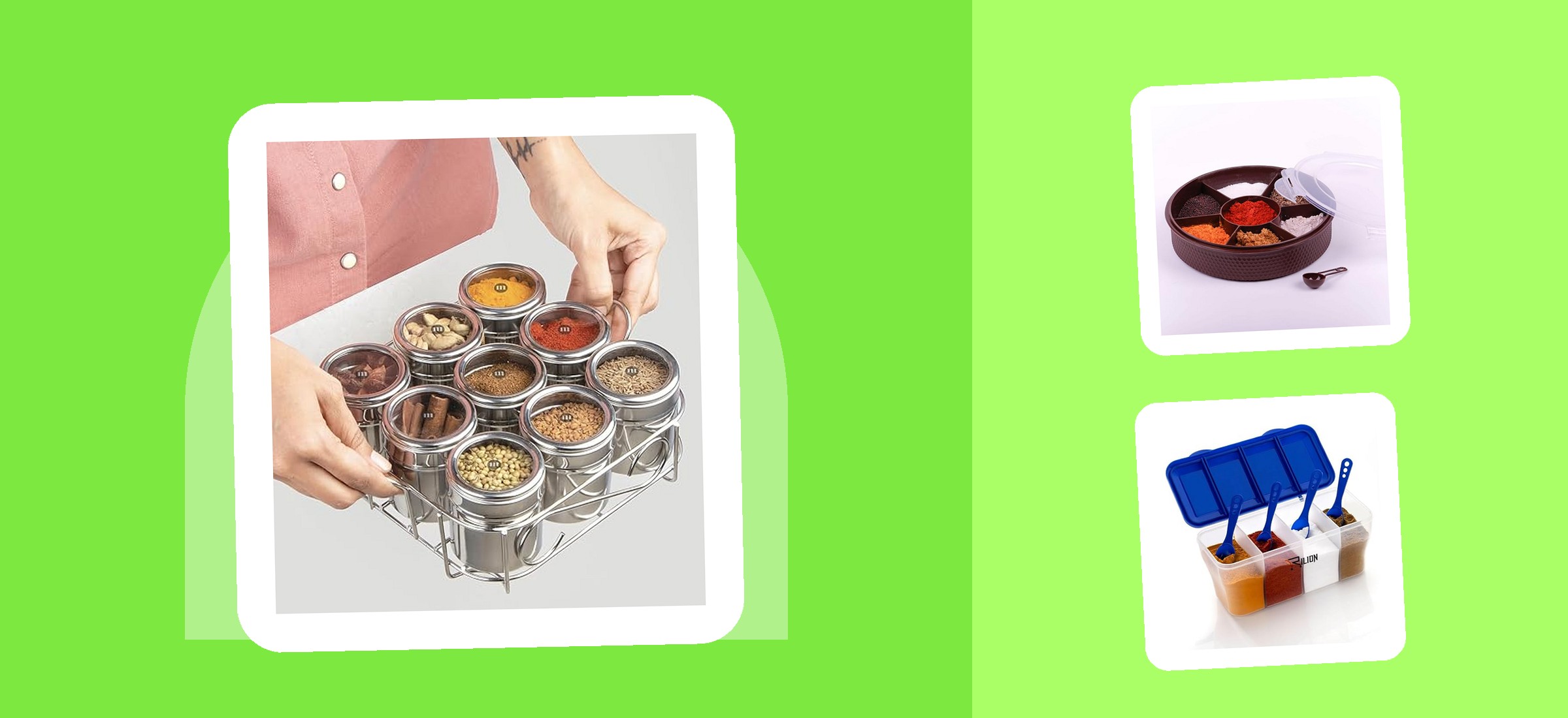 Amazon Masala Box Price October 2026: Rs. 16 to Rs. 500 a Compartment