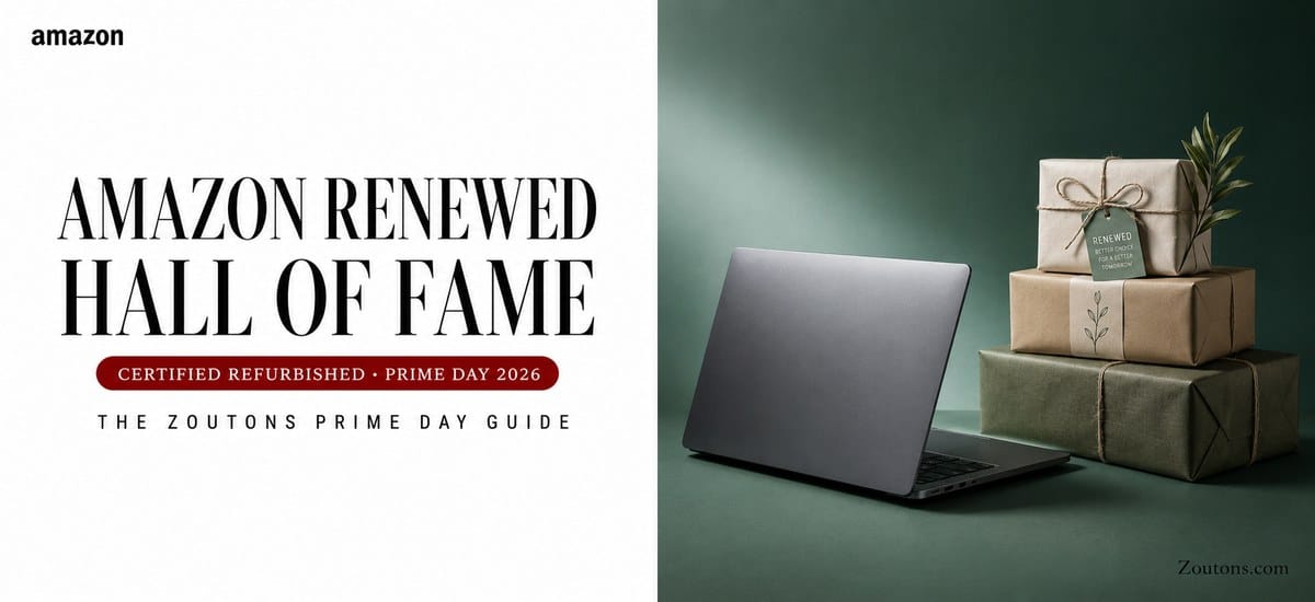 Amazon Renewed Laptops Hall of Fame 2026: 20 Certified Refurbished Picks
