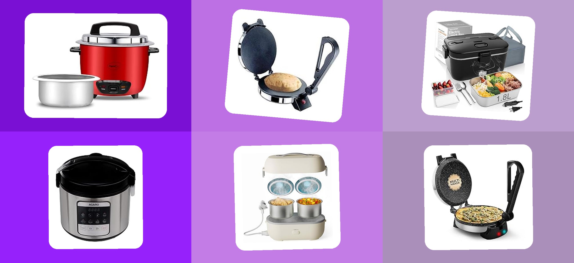 Amazon Rice Cooker and Roti Maker Price Sept 2026: From Rs. 1,619