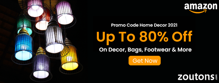 Amazon Promo Code Home Decor 2021 (May Edition): Up To 80% Off On Decor, Bags, Footwear & More