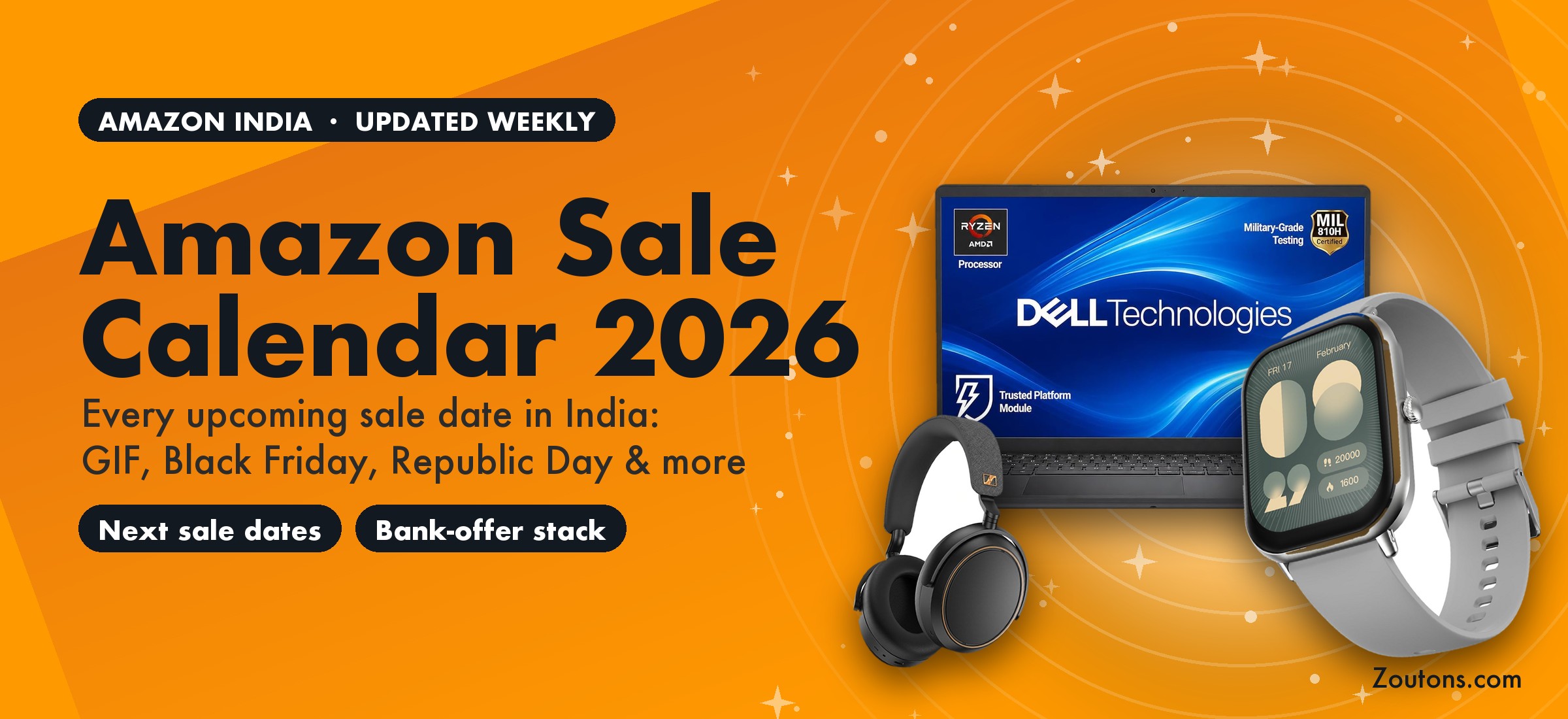 Amazon sale calendar 2026: every upcoming Amazon India sale date