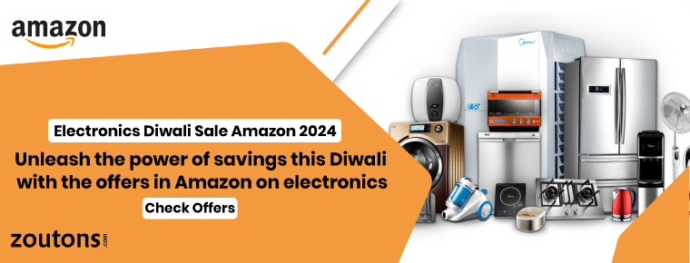 Unleash the power of savings this Diwali with the offers in Amazon on electronics with Electronics Diwali Sale on Amazon 2024
