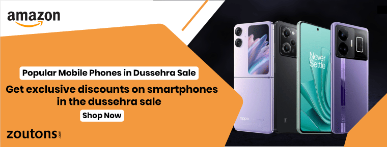 Get exclusive discounts on smartphones in the Dussehra sale on Amazon