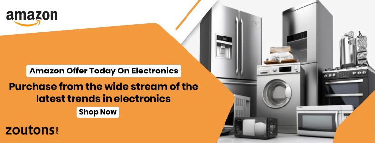 Purchase from the wide stream of the latest trends in electronics with Amazon