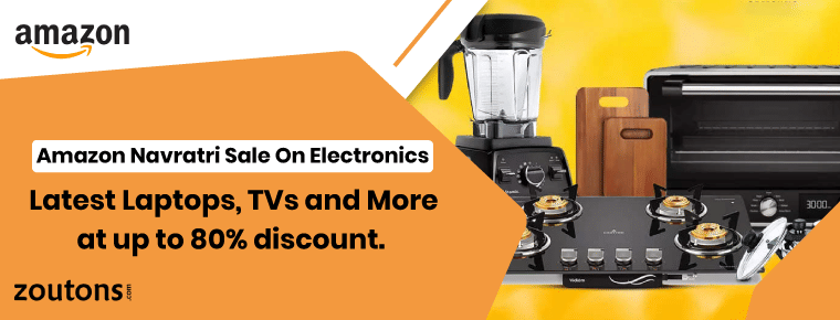 Latest laptops, TVs, and more at up to 80% discount on Amazon Navaratri Sale 2024