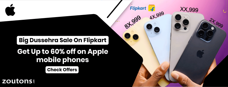 Apple’s Big Dussehra Sale On Flipkart