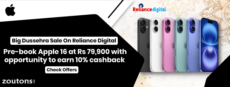 Reliance Digital Apple Dussehra Sale 2024