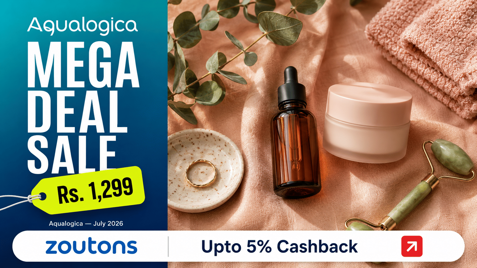 Aqualogica Coupons & Offers July 2026 | Zoutons