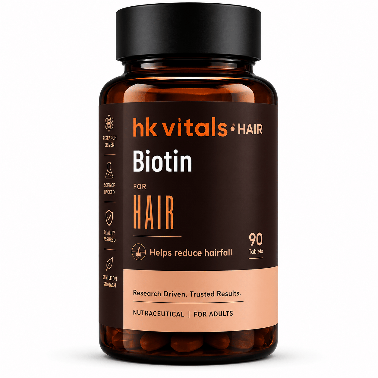 HK Vitals Biotin tablets for hair skin nails