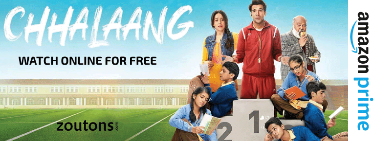 Watch Chhalaang (2021) Online Full Movie For Free: Free Amazon Prime Membership