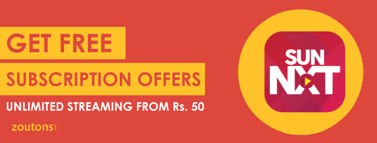 Sun NXT Free Subscription Coupon (July  2021): Stream Unlimited Movies & TV Shows For Free