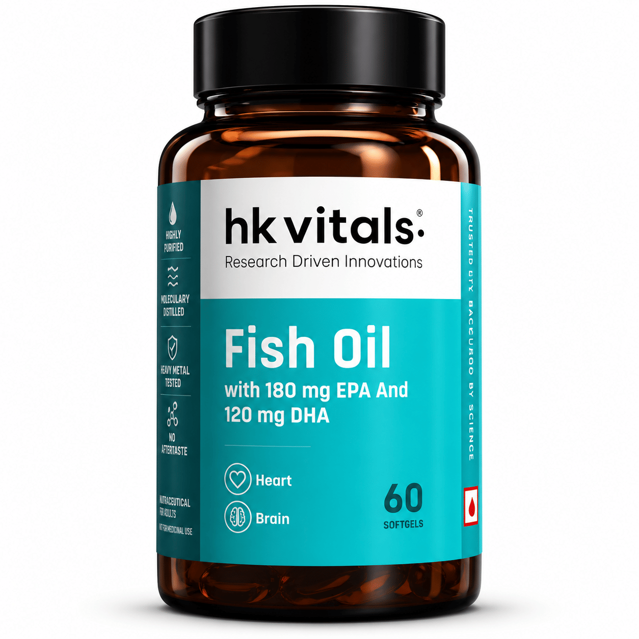 HK Vitals Fish Oil omega-3 gold capsules