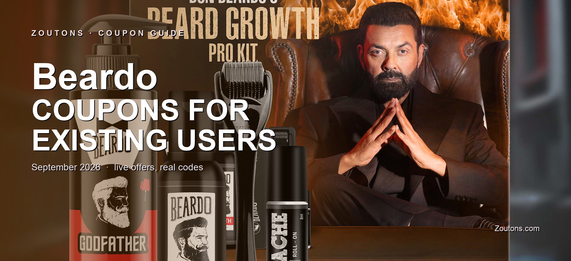 Beardo Coupons for Old Users September 2026: 70% OFF for Existing Users