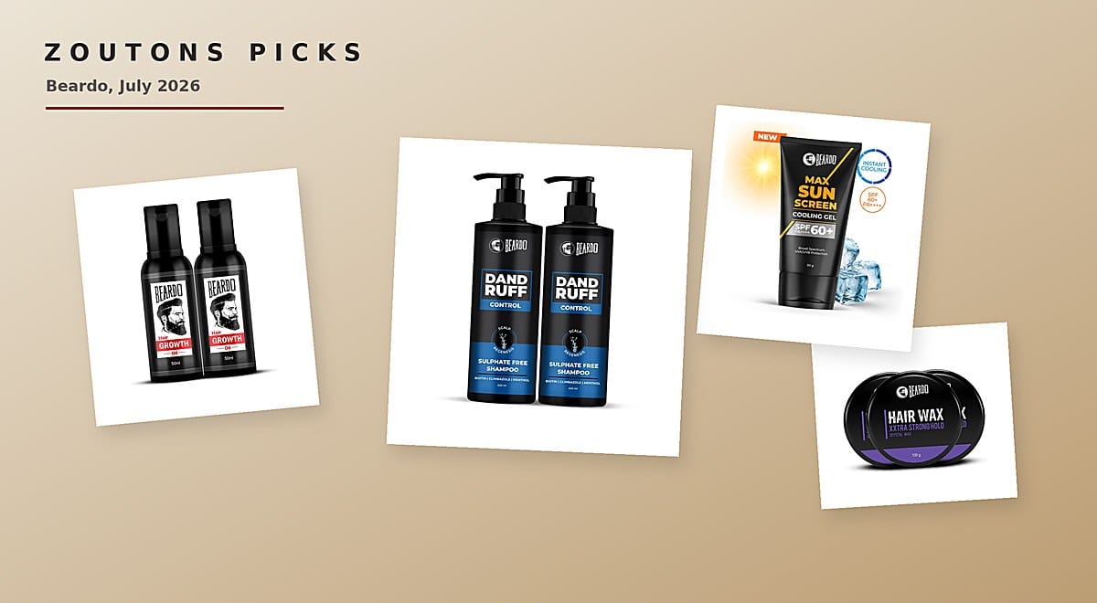 Beardo Grooming July 2026: The Bottle Size Sets What You Pay