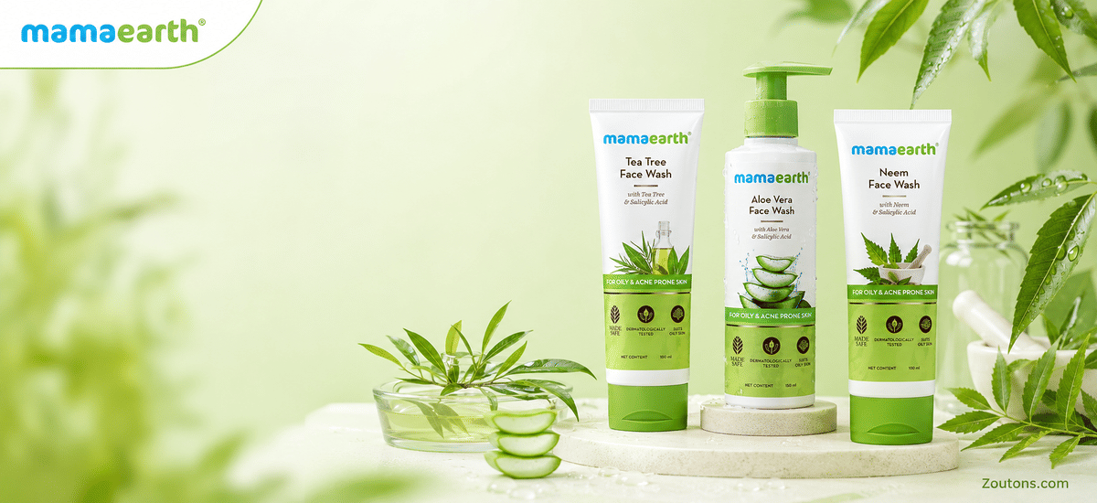 Best Mamaearth Face Washes for Oily and Acne-Prone Skin 2026