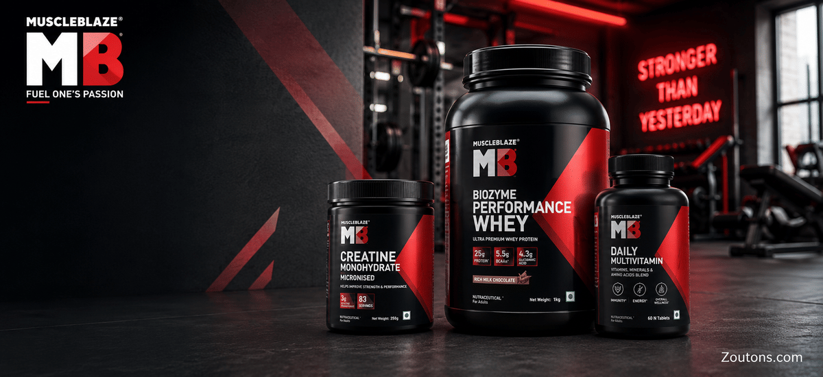 Best MuscleBlaze Supplements for Beginners in India 2026