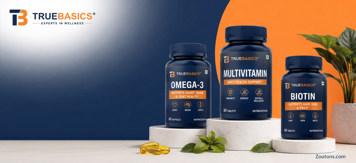Best TrueBasics Supplements for Daily Wellness in India 2026
