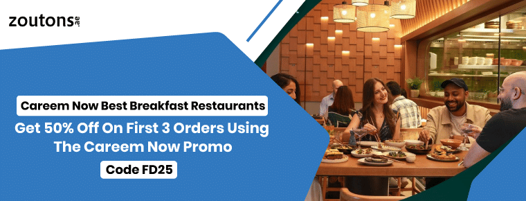 Get 50% off on first 3 orders using the careem now promo code : FD25