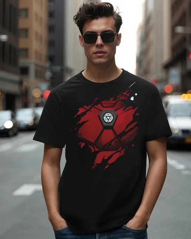 Iron Man Of War Half-Sleeve Tee
