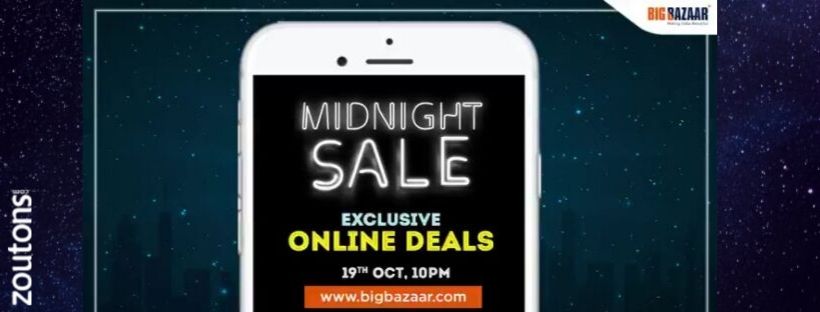 Big Bazaar Midnight Sale 2020: Offers Upto 50% + Extra 30% Discounts