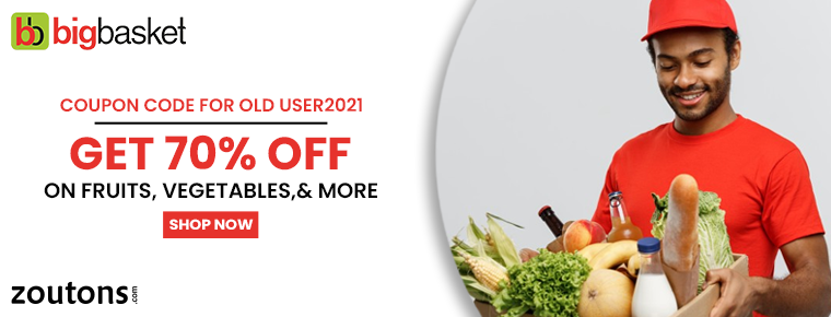 BigBasket Coupon Code For Old User (July 2021): 70% Off On Fruits, Vegetables, Pulses & More