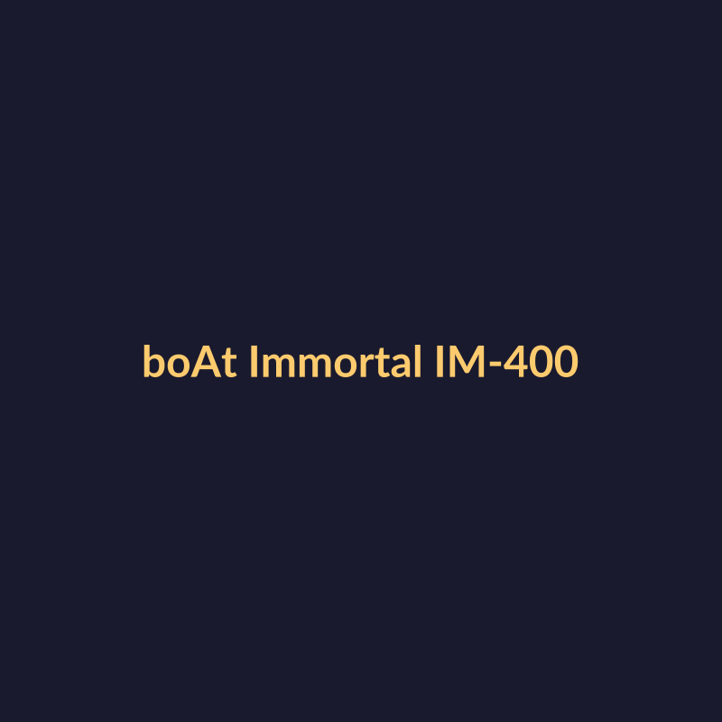 boAt Immortal IM-400 Gaming Earphones