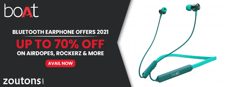 Boat Bluetooth Earphone Offers (July 2021) | Get Up To 70% Off On Airdopes, Rockerz & More