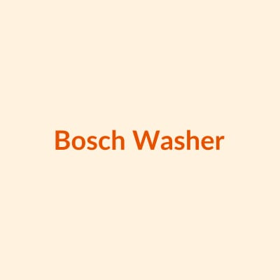 Bosch 7kg Front Load Washing Machine