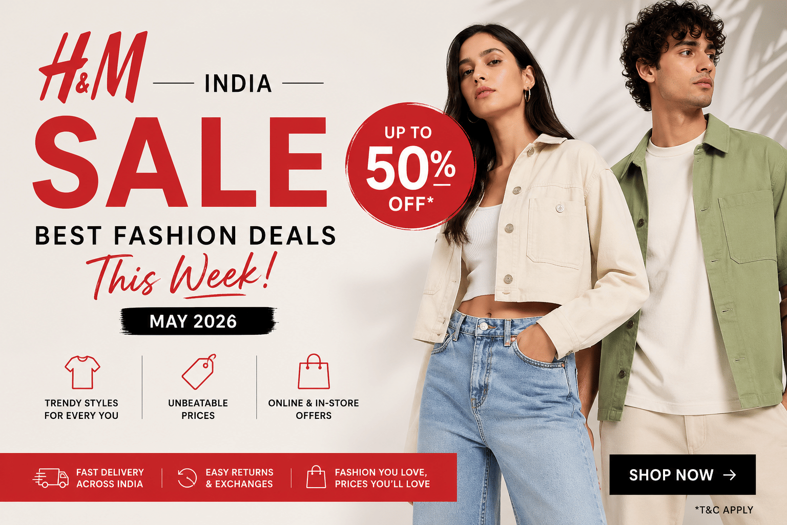 H&M India-sale 2026