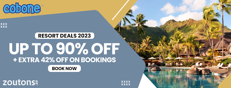 Cobone Resort Deals 2023 | April Edition: Up To 90% + Extra 42% Off On  Bookings