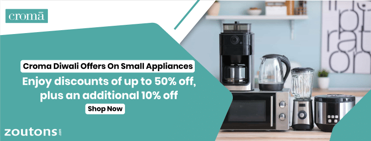 Croma Diwali Sale Offers On Small Appliances