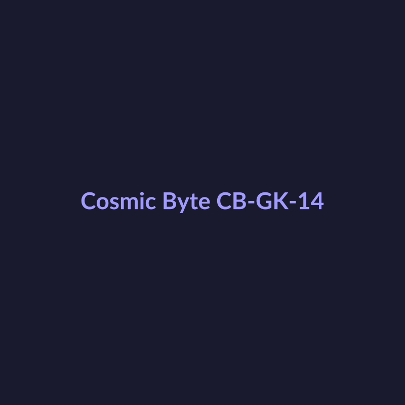 Cosmic Byte CB-GK-14 Firefly Gaming Keyboard
