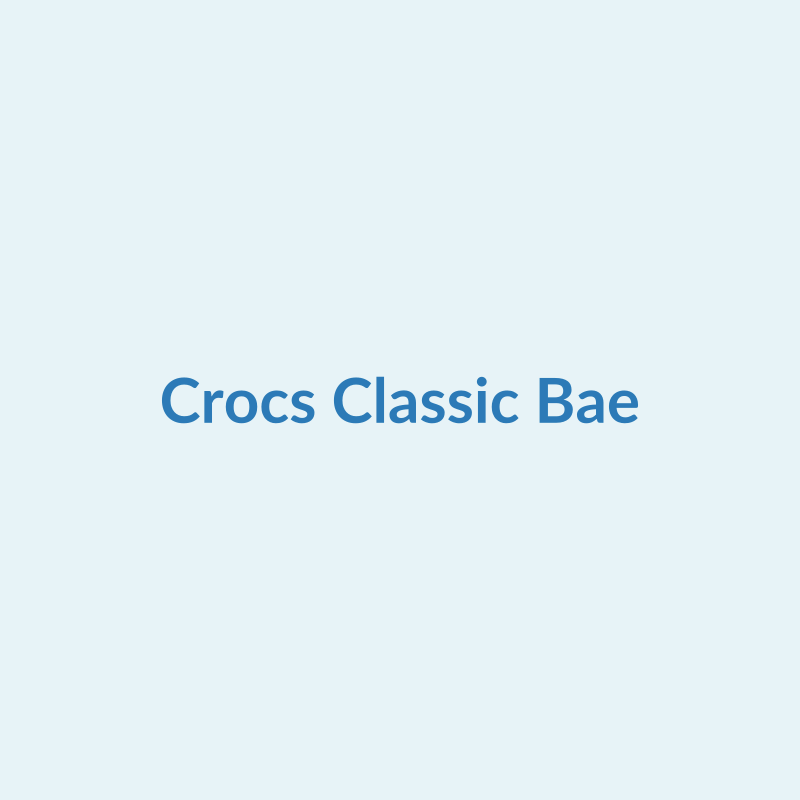 Crocs Classic Bae Clog Women India