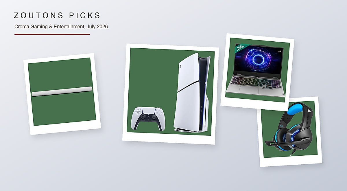 Croma Gaming Offers July 2026: Console, Laptop and Audio Deals