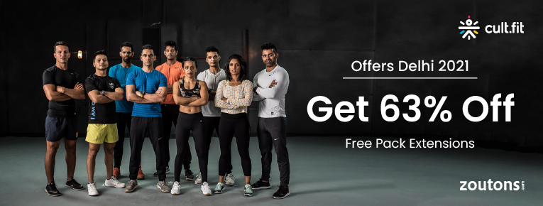 Cultfit Offers Delhi 2021 | Get 63% Off + Free Pack Extensions