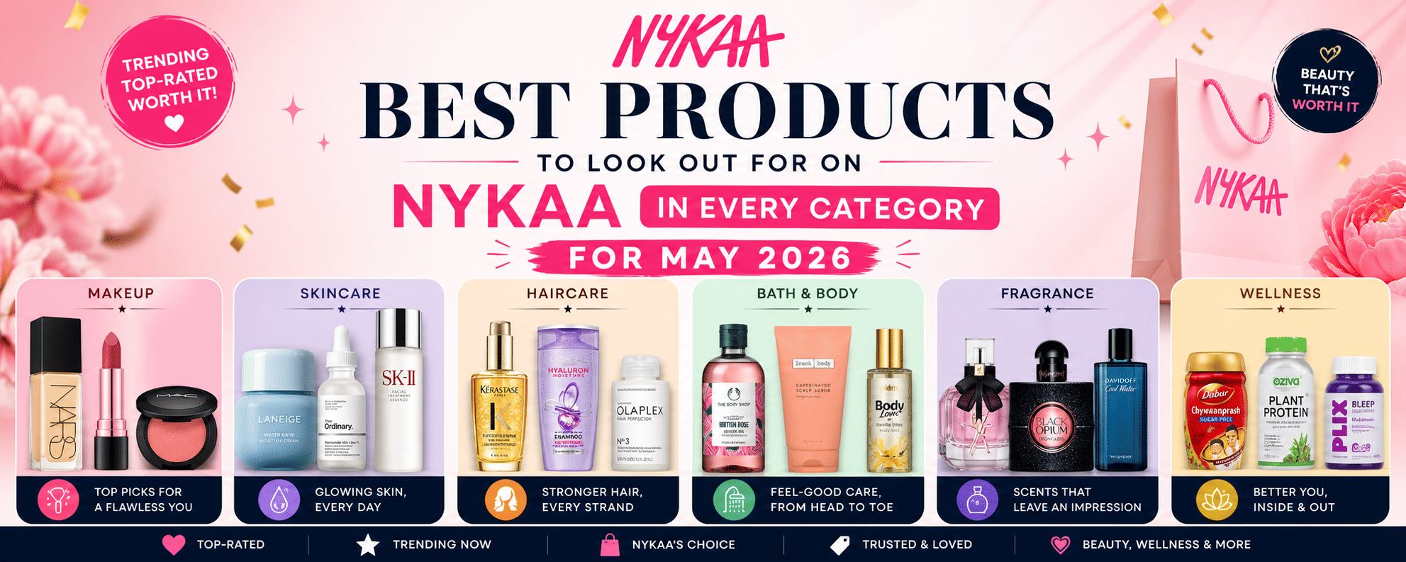 Best Products to Look Out for on Nykaa in Every Category for May 2026