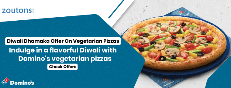Domino's Diwali Dhamaka Offer On Vegetarian Pizzas