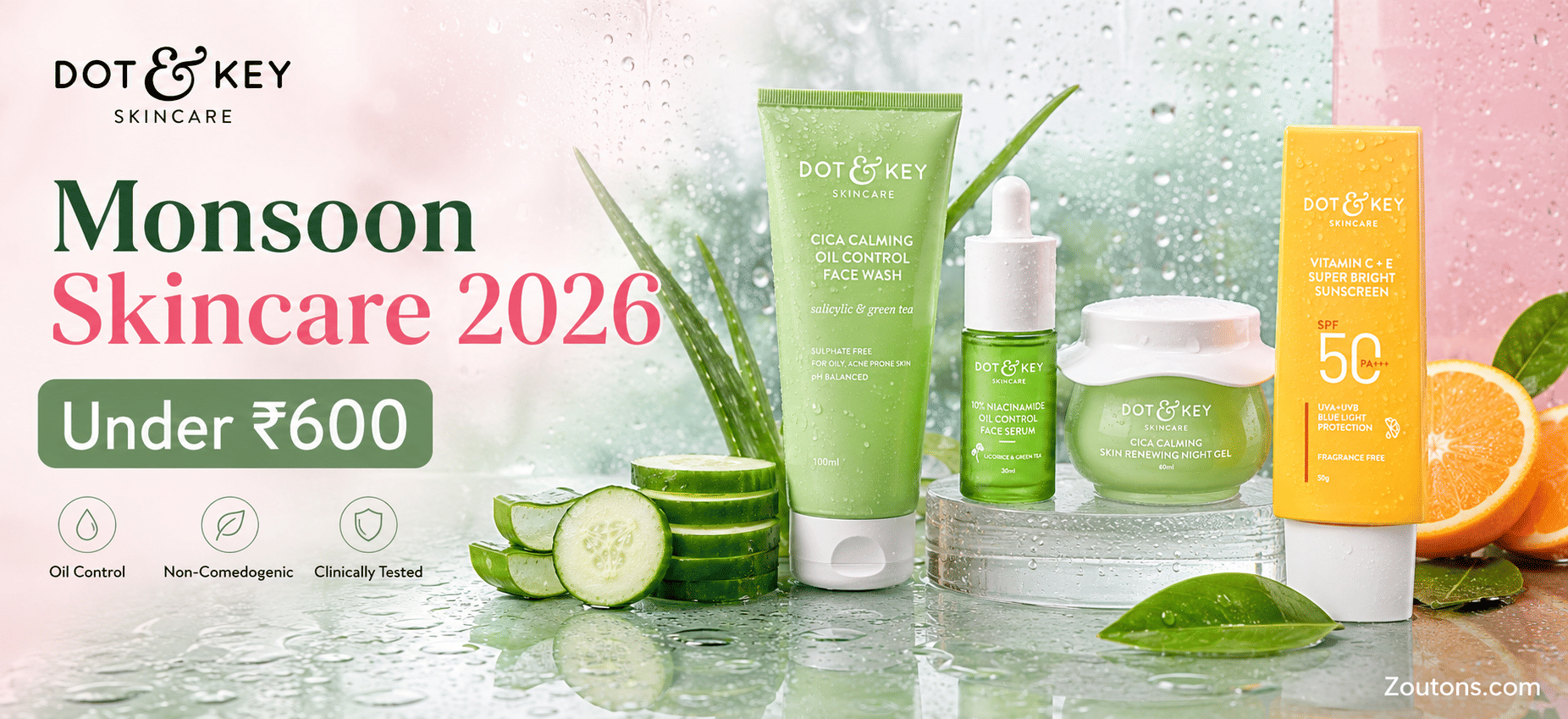 Dot And Key Monsoon Skincare 2026: 7 Best Products for Oily Skin