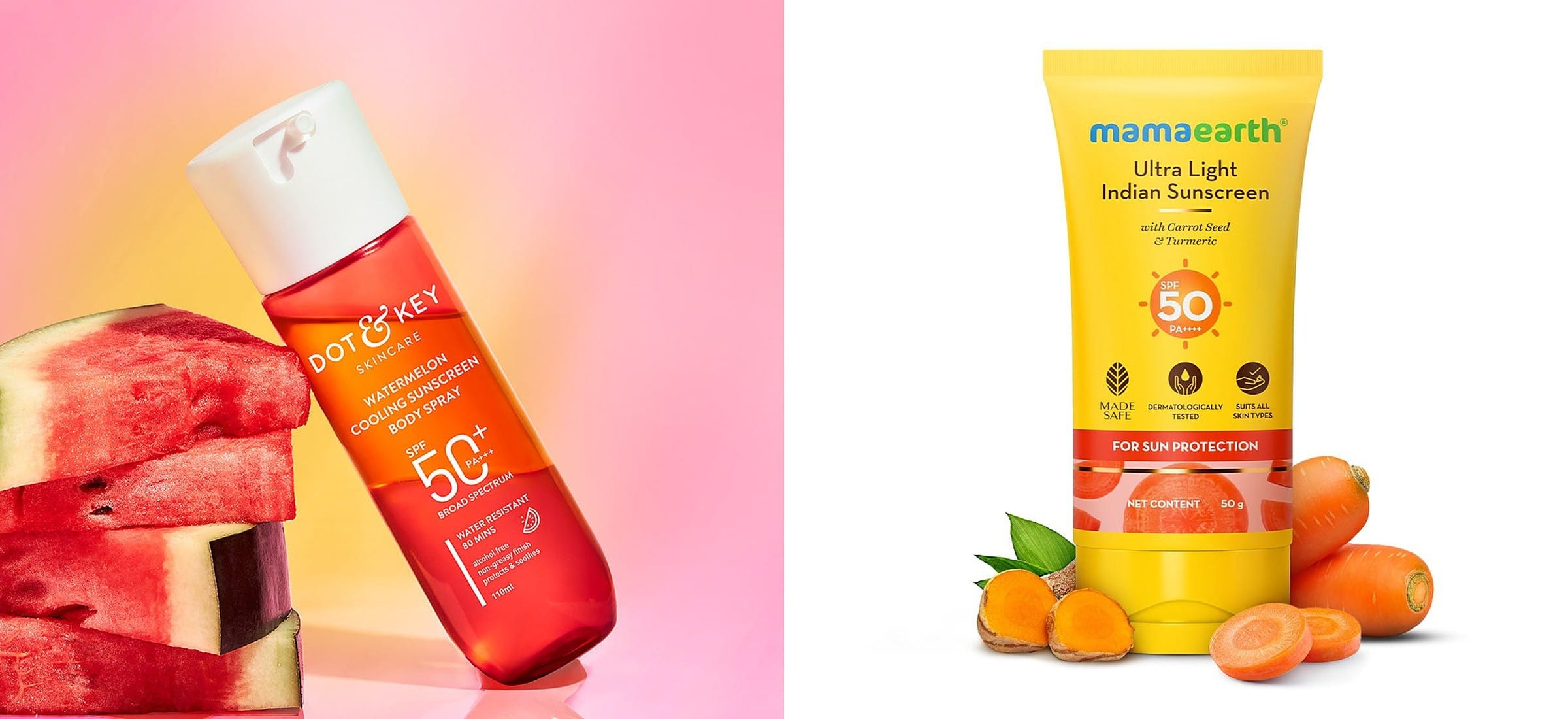 Dot and Key vs Mamaearth 2026: Price Per ml on Serum and Sunscreen