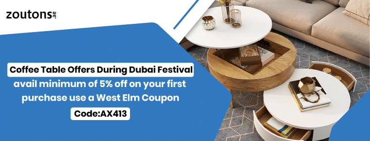 Coffee Table Offers during Dubai Festival