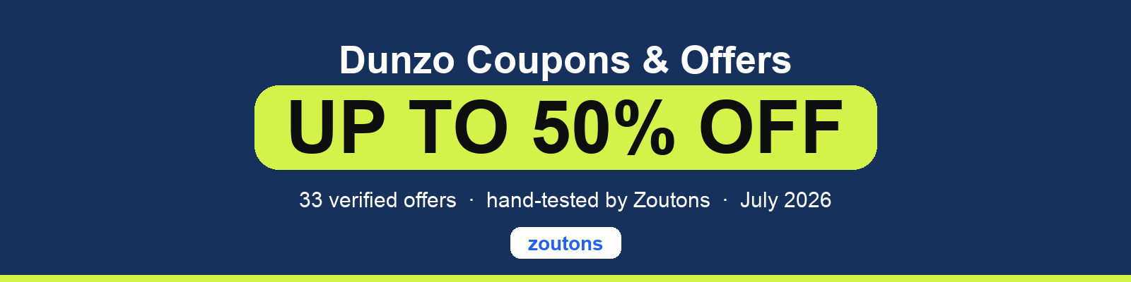 Dunzo Coupons July 2026