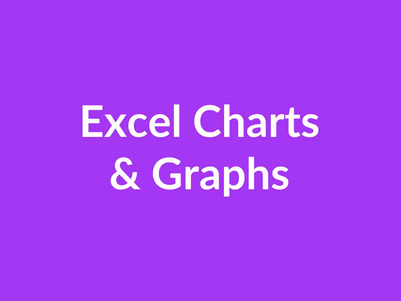 Excel Charts Graphs Data Visualization Course