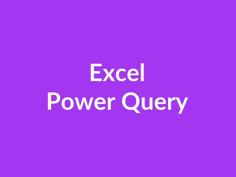 Excel Power Query Data Transformation Course